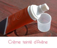 Crème solaire teintée d'Avène