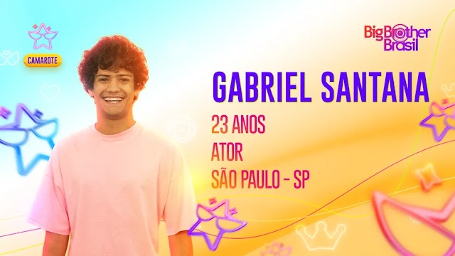 BBB23: Conheça Gabriel Santana do BBB 23, Confira!
