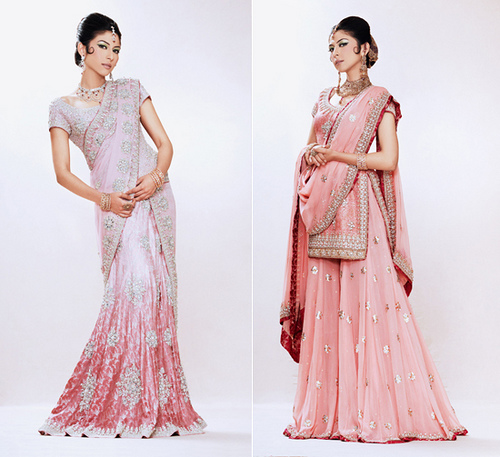 Pink indian wedding dresses