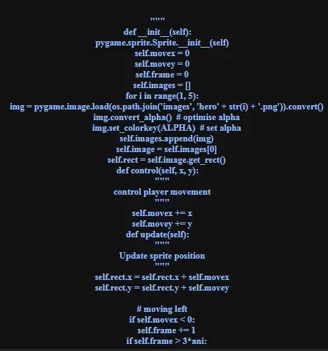 Animate Character by Pygame،How to Animate Python Game Character by Pygame،Python Game Programming: How to Animate a Game Character Using PygamePython Game Programming،How to Animate a Game Character Using Pygame،Python Game،Programming،How to،Animate Game Character Using Pygame،Python Game Programming: How to Animate a Game Character Using Pygame،How to Animate Python Game Character by Pygame،برمجة العاب Python: كيفية تحريك شخصية اللعبة باستخدام Pygame،برمجة العاب Python: كيفية تحريك شخصية اللعبة باستخدام Pygame،كيفية إضافة لاعب إلى لعبة Python بايثون "PyCharm"،استخدام Pygame لتحريك شخصية اللعبة الخاصة بك،افضل طريقة لتحريك شخصية اللعبة باستخدام Pygame،استخدام Pygame لتحريك شخصية اللعبة الخاصة بك،