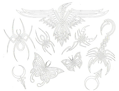 free tattoo outlines. Labels: Free Tribal Tattoo