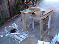 woodworking bench adjustable