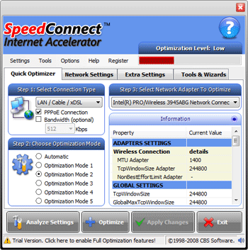 Internet Acelerator 7.5