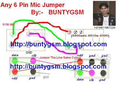 6 Pin MIC Jumper Great Solution