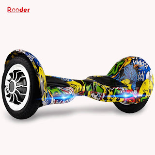Rooder import smart balance electric scooter r807 with taotao board gyroscope plastic shell 10 inch wheel samsung battery bluetooth remote