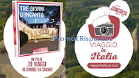 Logo DeRica #ViaggioInItalia: vinci gratis 20 weekend in dimore da sogno ! Anticipazione