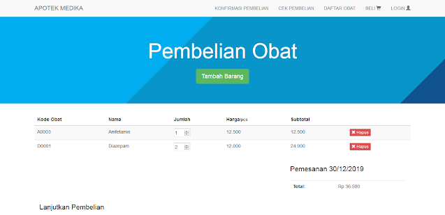 Apotek Online Penjualan Obat