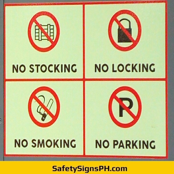 Luminous Prohibition Signs Philippines