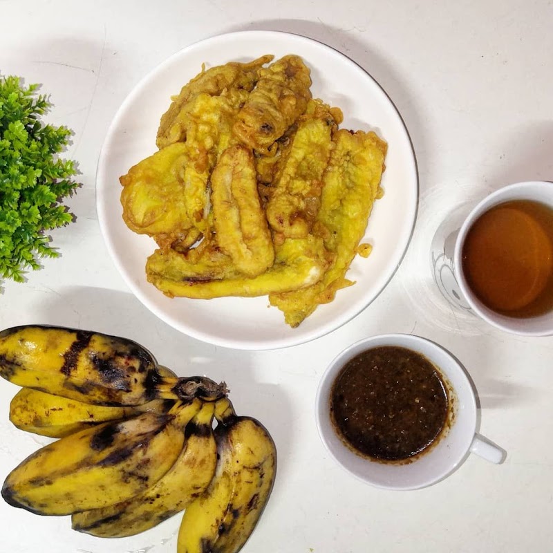 Pisang Goreng Sedap dan Power di Taman Banang Jaya, Batu Pahat