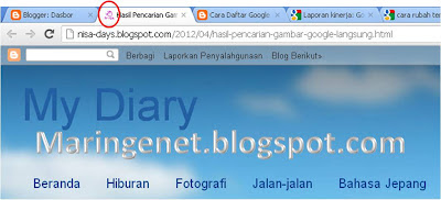 Cara Mudah Mengganti Icon Blogspot Pada Address Bar