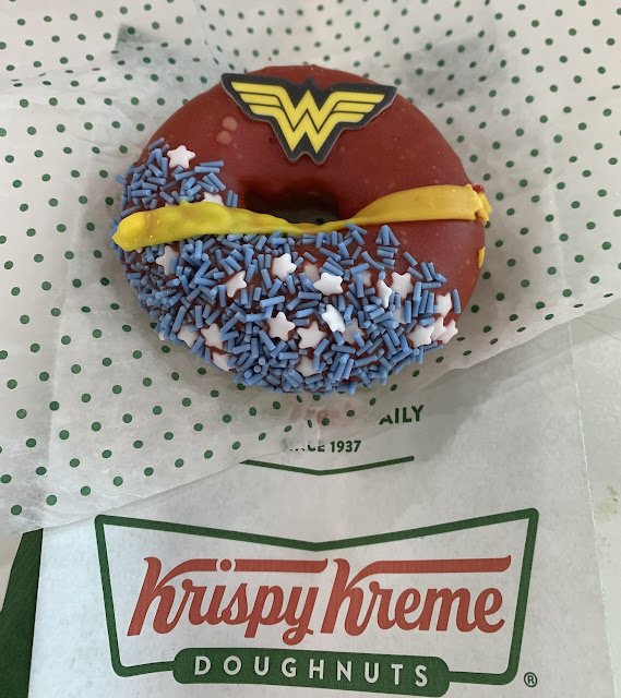 Wonder Woman Doughnut (Krispy Kreme)