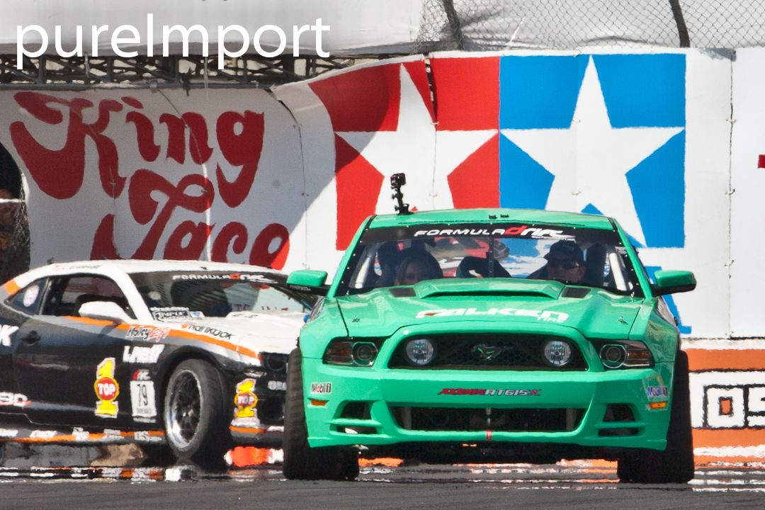  Mustang earns the victory at the first event of the 2012 Formula DRIFT 