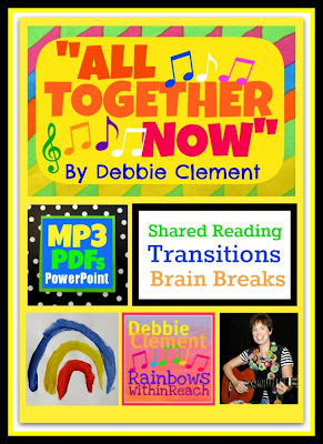 photo of: "All Together Now" Song for Students: Transitions, Brain Breaks and Shared Reading by Debbie Clement