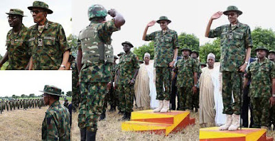 Nigeria is safe again, Buhari praises Military