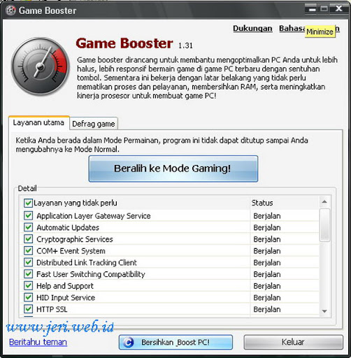 Cara Mempercepat Games dengan Game Booster