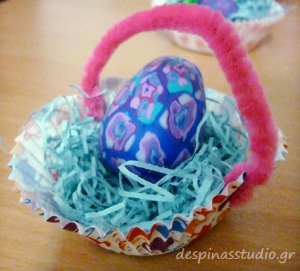 DIY Easter Baskets / DIY Πασχαλινά Καλαθάκια