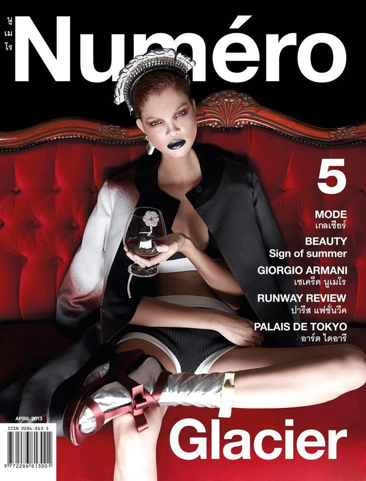 Numéro Thailand April 2013 — Carmen Solomons by Thananon Thanakornkarn