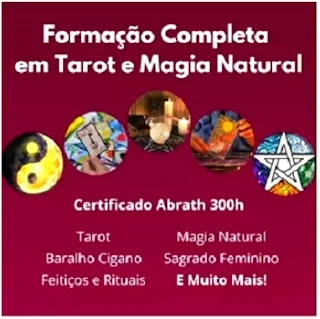 Formação Completa em Tarot e Magia e Curso de Baralho Cigano