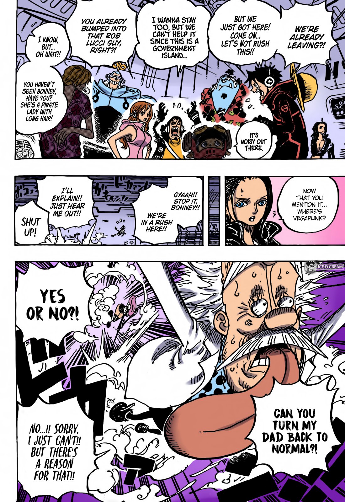 One Piece Chapter 1071 A Hero's Offensive Colored Full