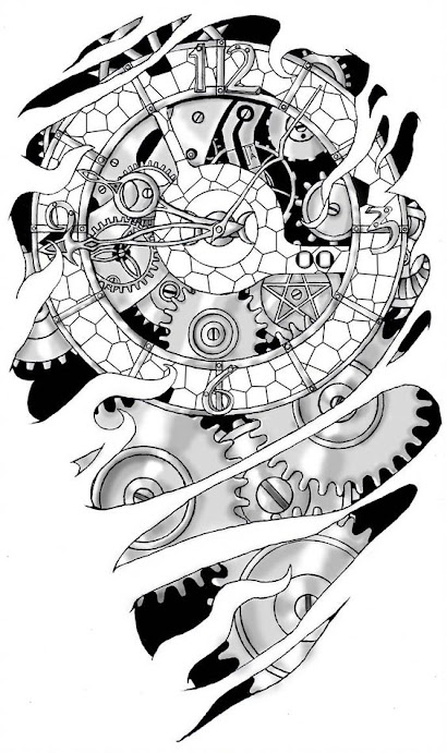 Gears-and-Clockwork-Tattoo-Design