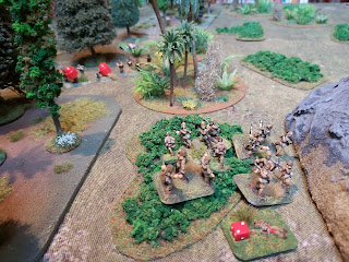 The Japanese cause casualties on the Australians in the jungle