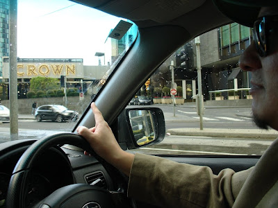 ric_man rollin past Crown Casino