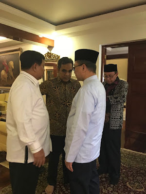 Prabowo Sepakat Diusung Gerindra-PKS-PAN Sebagai Capres Pada Pilpres 2019