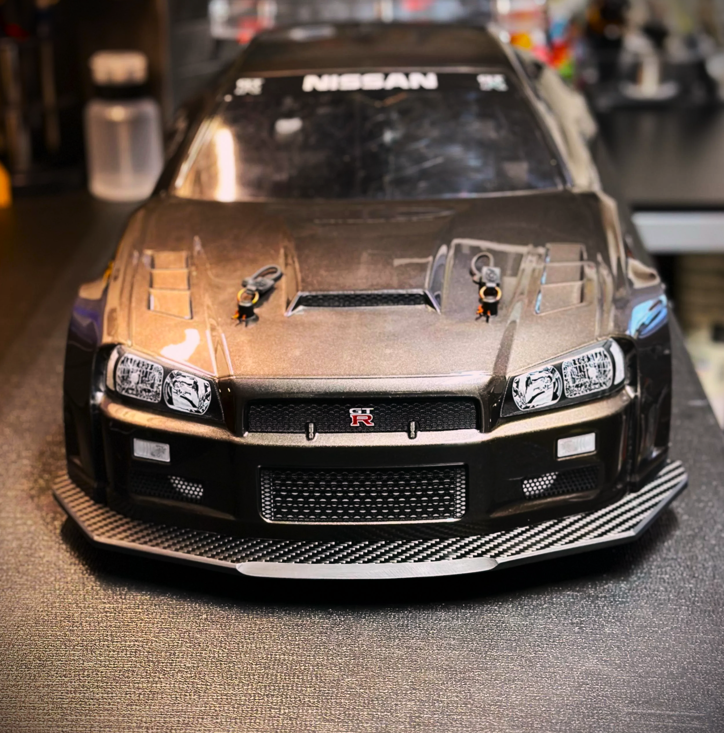 für nissan skyline r34 gtr auto wählen carbon auto front