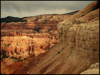 Sunrise Lighting up Sections of Cedar Breaks