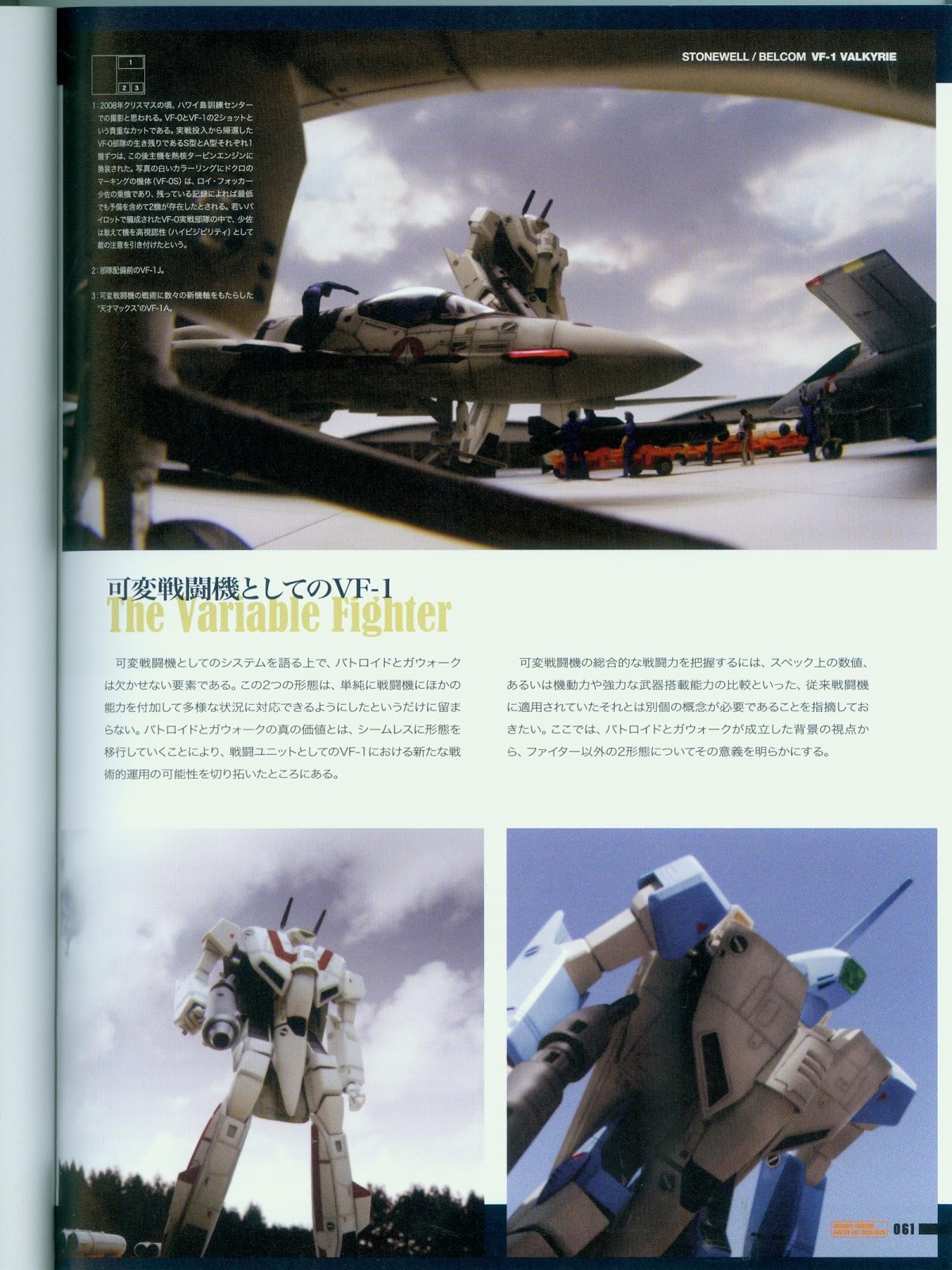 Variable Fighter Master File VF-1 Valkyrie Stratosphere Wings