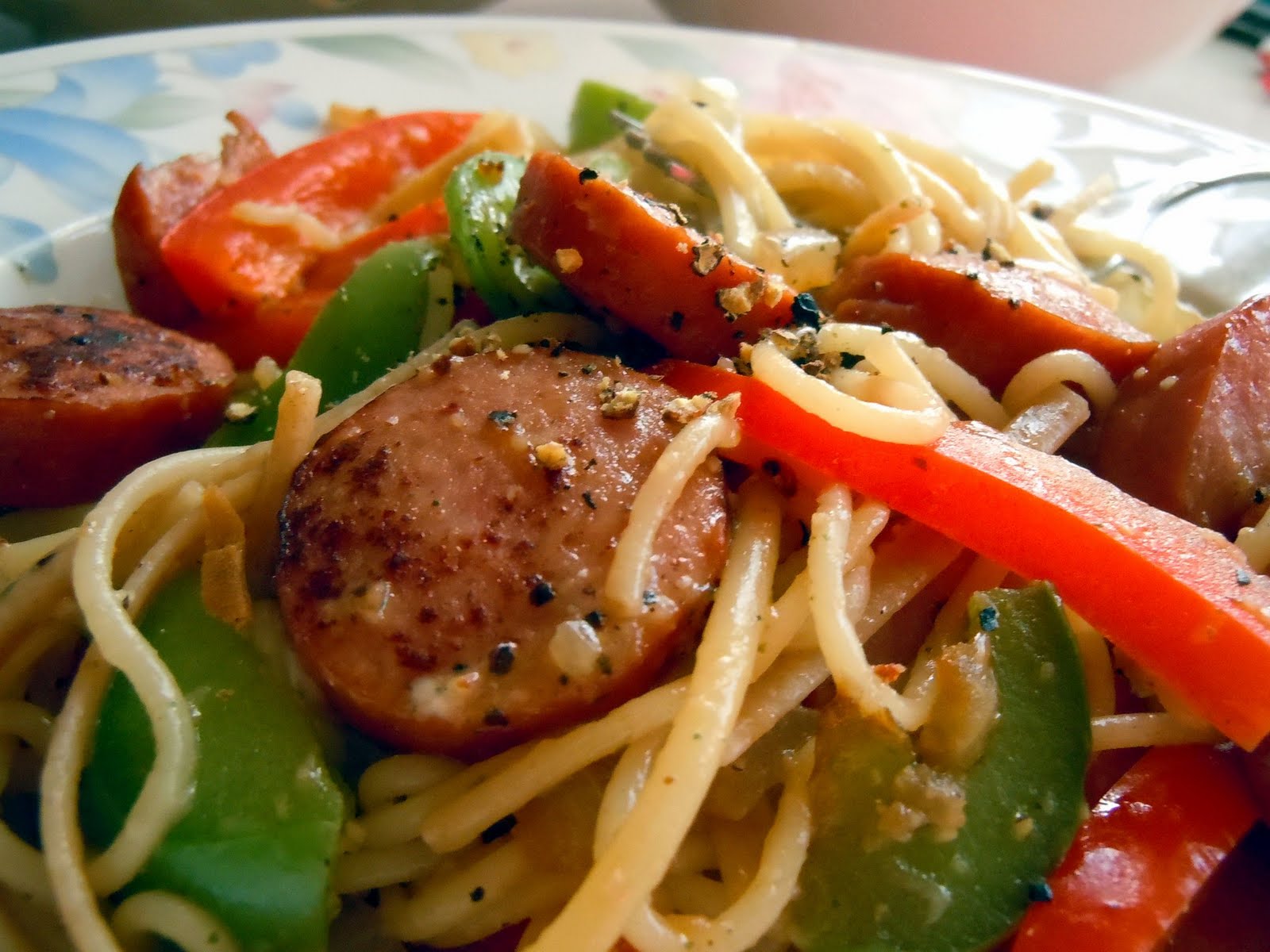 What's Cooking At Cathy's?: Smoked Turkey Sausage Pasta ...