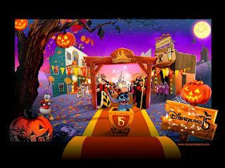 Walt Disney Halloween Cards