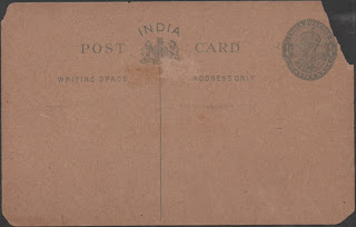 Giorgio V India postcard