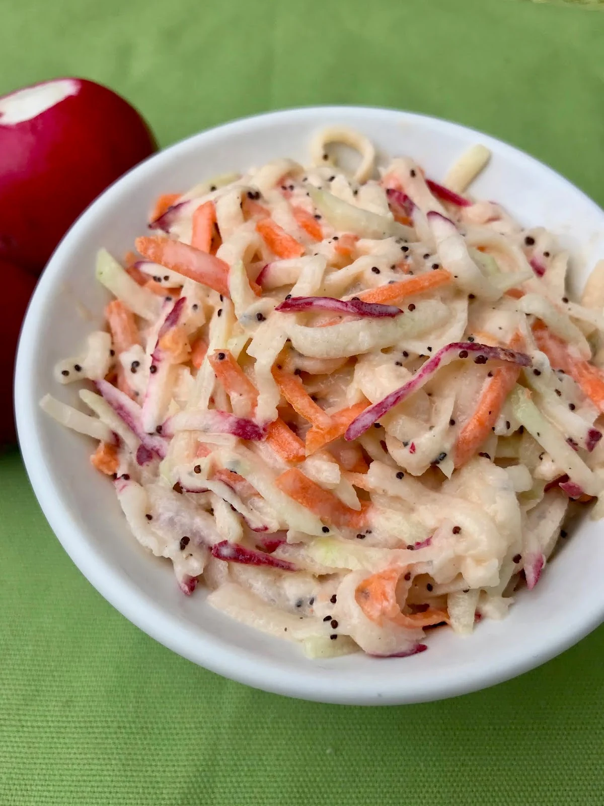 Kohlrabi and Radish Slaw