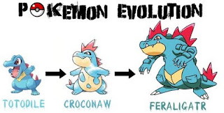 pokemon evolution poster