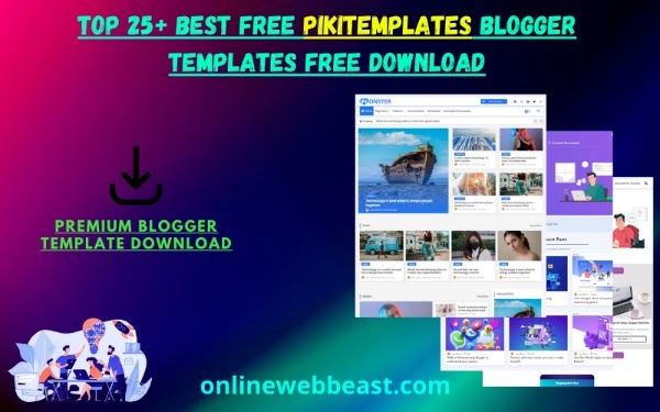 Best Free PikiTemplates Blogger Templates Free Download