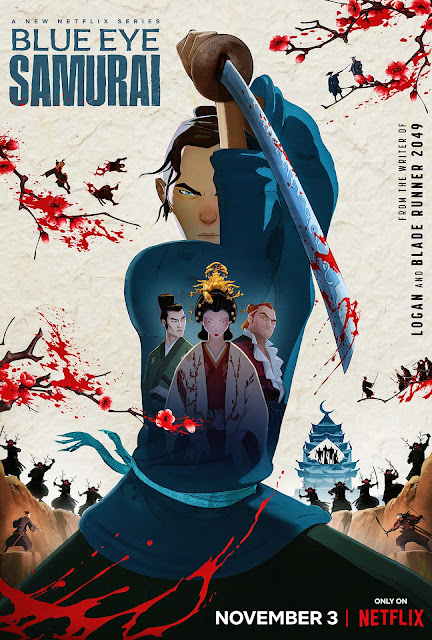 Netflix Blue Eye Samurai HD Poster