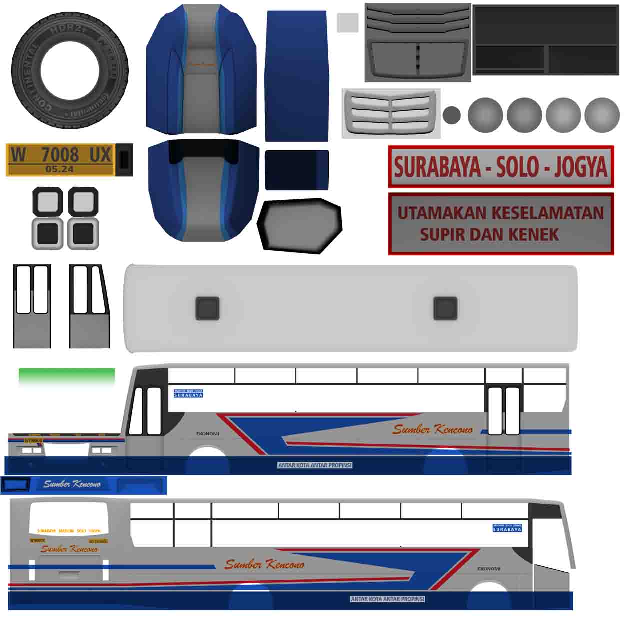 mod bus sumber kencono