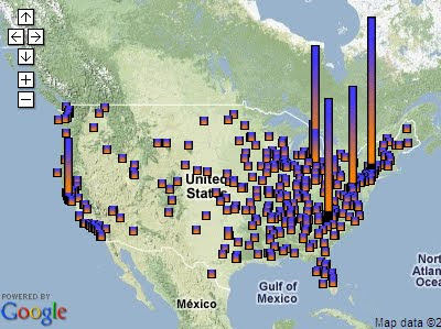 Us Map 36 30 Line