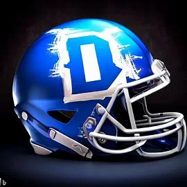 Duke Blue Devils Concept Football Helmets.