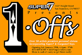 1-Offs Custom Vinyl Toy Show at Super7