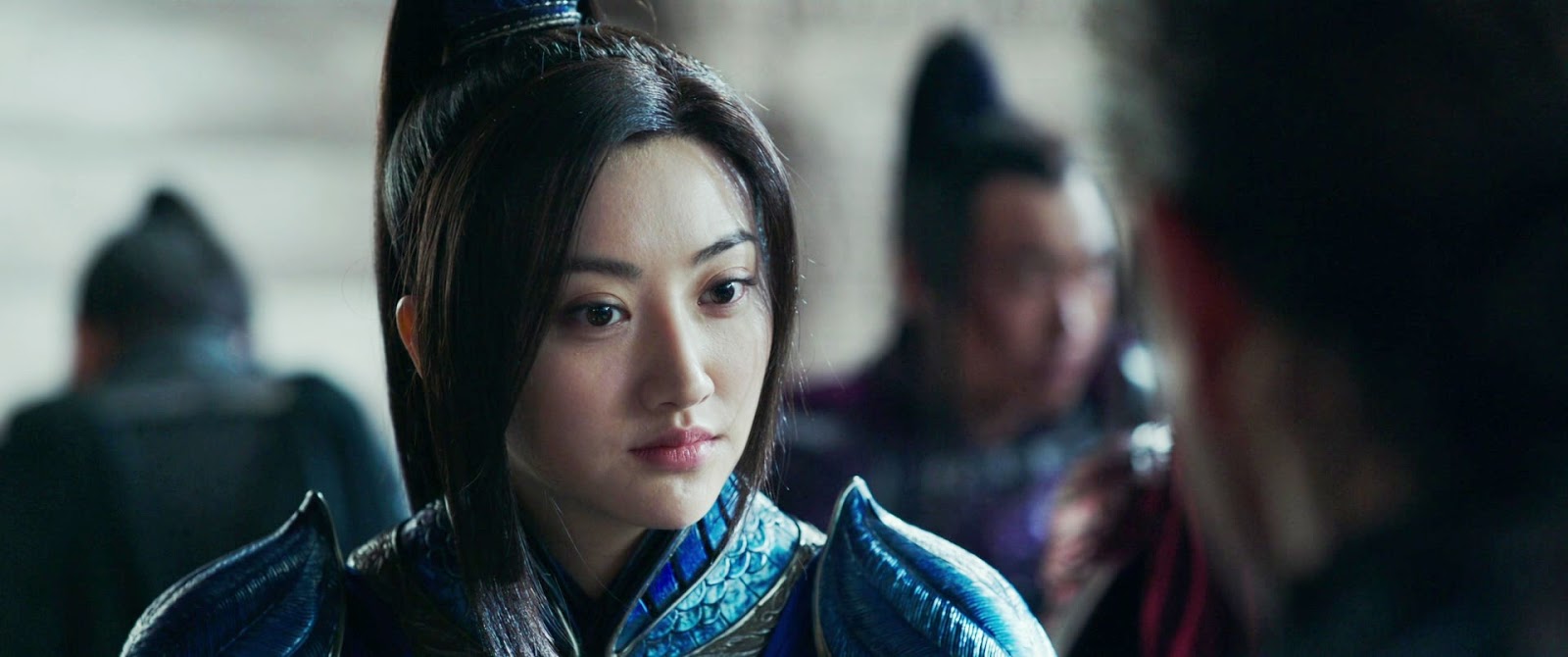 Movie and TV Cast Screencaps: Jing Tian as Commander Lin ...