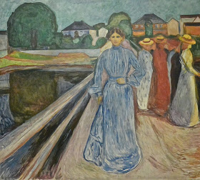 Edvard Munch Femmes sur le pont (1902_1903) Bergen