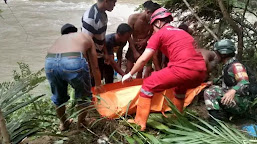 Pengemudi dan satu Penumpang Ditemukan Tewas Setelah Bus Masuk Jurang dan Terseret Arus Sungai