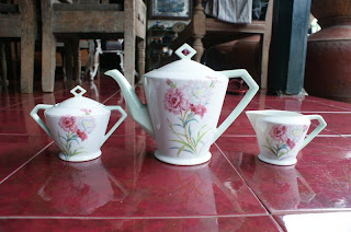 barang antik tea set teko teh kuno