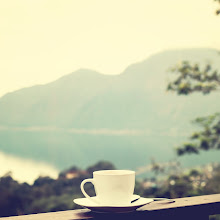 White ceramic teacup