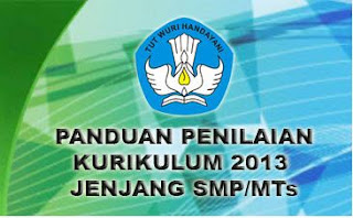 DOWNLOAD PANDUAN PENILAIAN K13 SMP/MTs