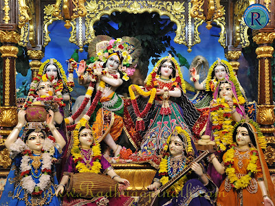Lord Radha-Krishna with Gopies