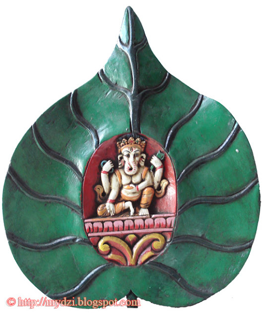 Ganesha in Leaf