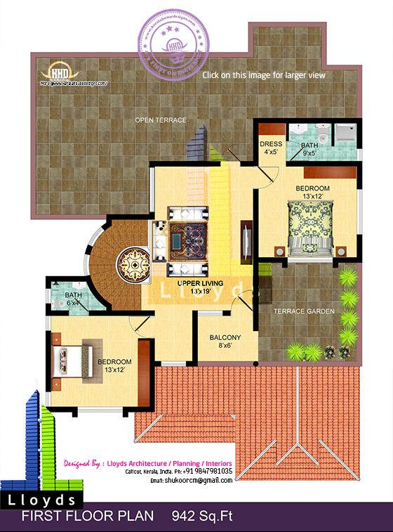 First floor plan